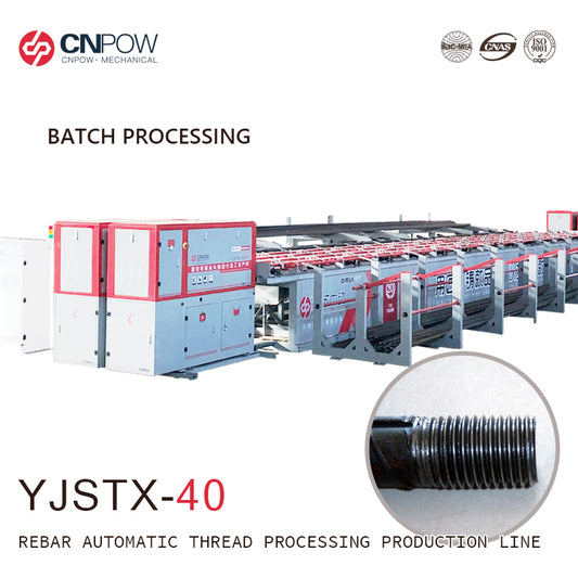 Automatic CNC Rebar Thread Processing Line